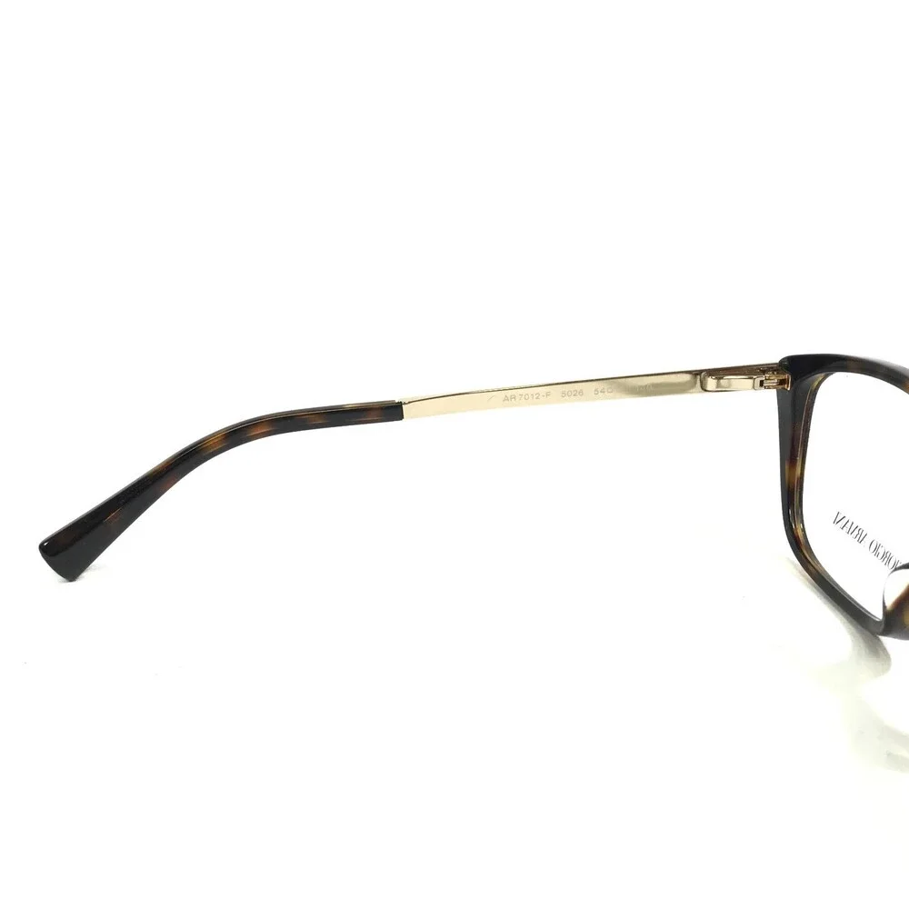 Giorgio Armani Eyeglasses Frames AR7012-F 5026 Tortoise Gold Cat Eye 52-17-140
